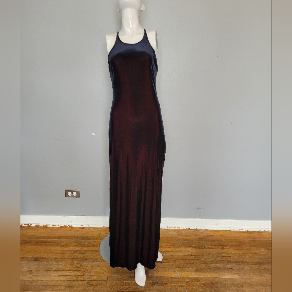 Vintage Holt Renfrew Velvet Maxi, VGUC, Size M